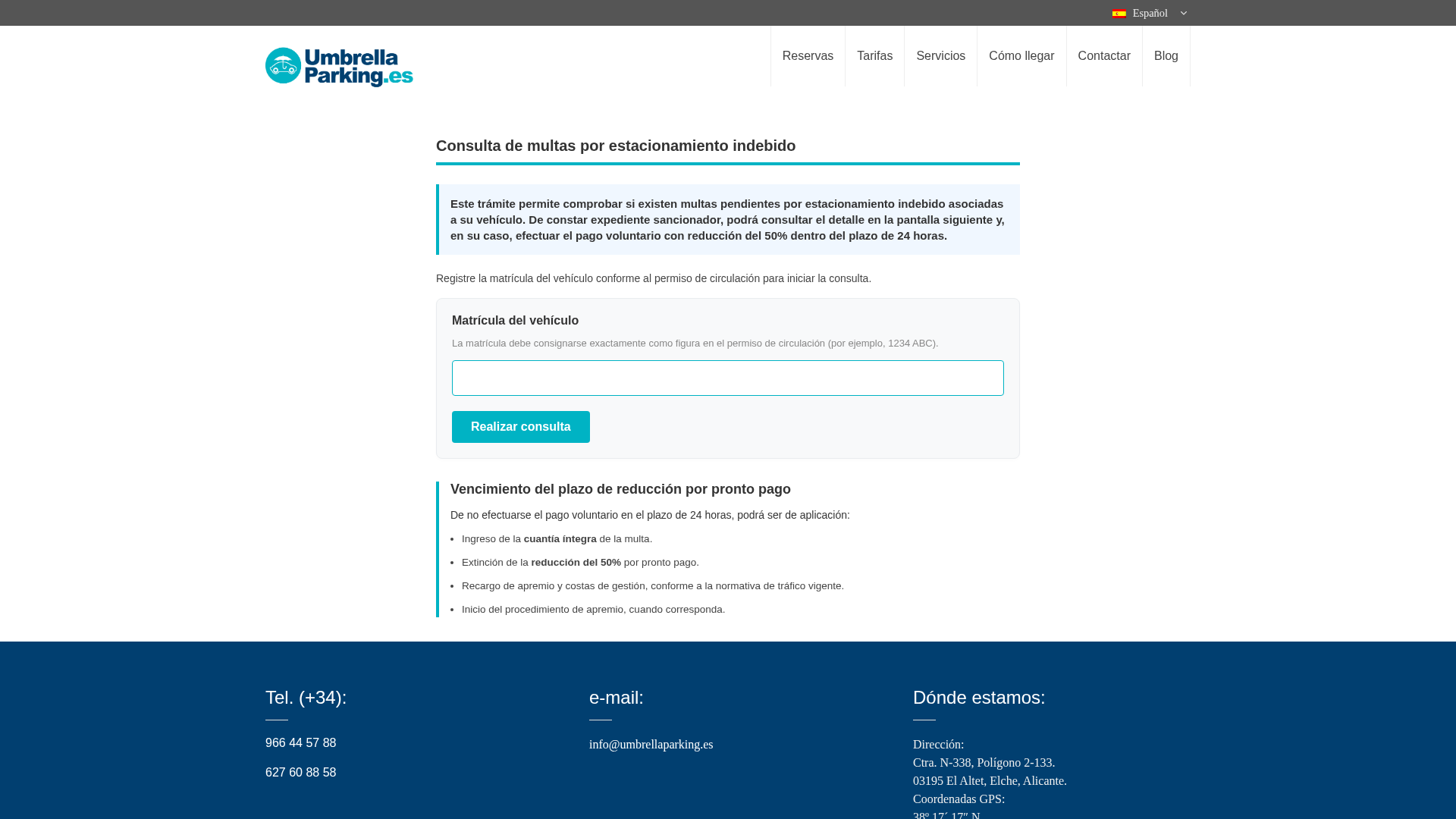 Screenshot of umbrellaparking-new.eu.cc