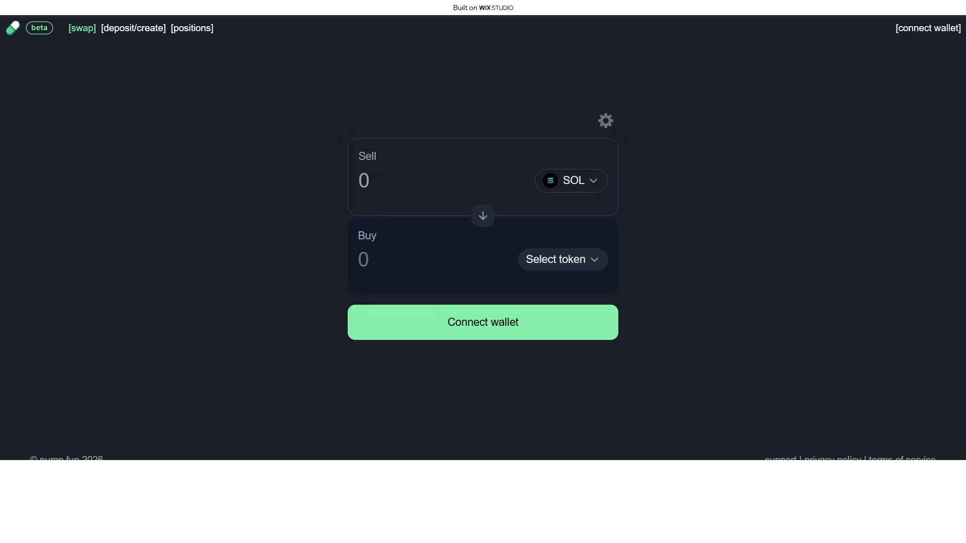 Screenshot of pumpsawp.wixstudio.com