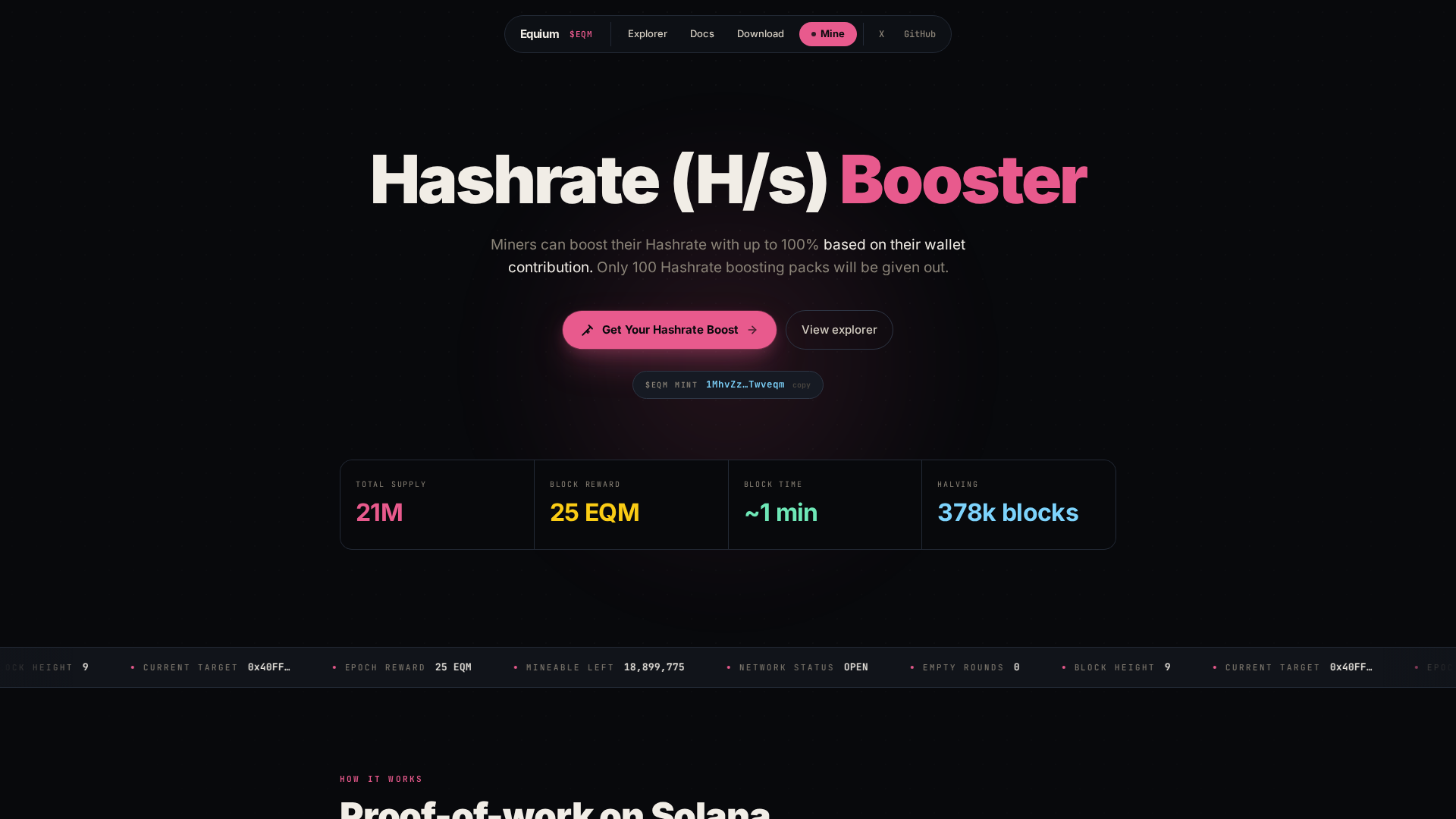 Screenshot of boost-equium.app