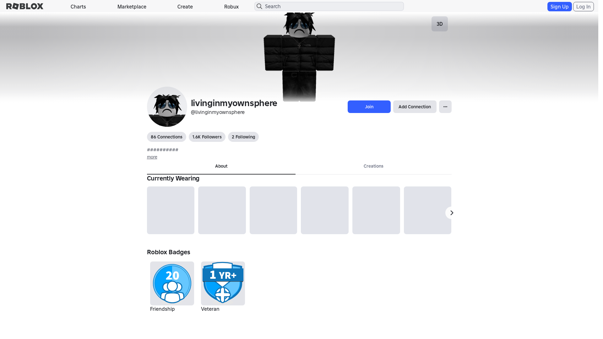 Screenshot of www.roblox.et