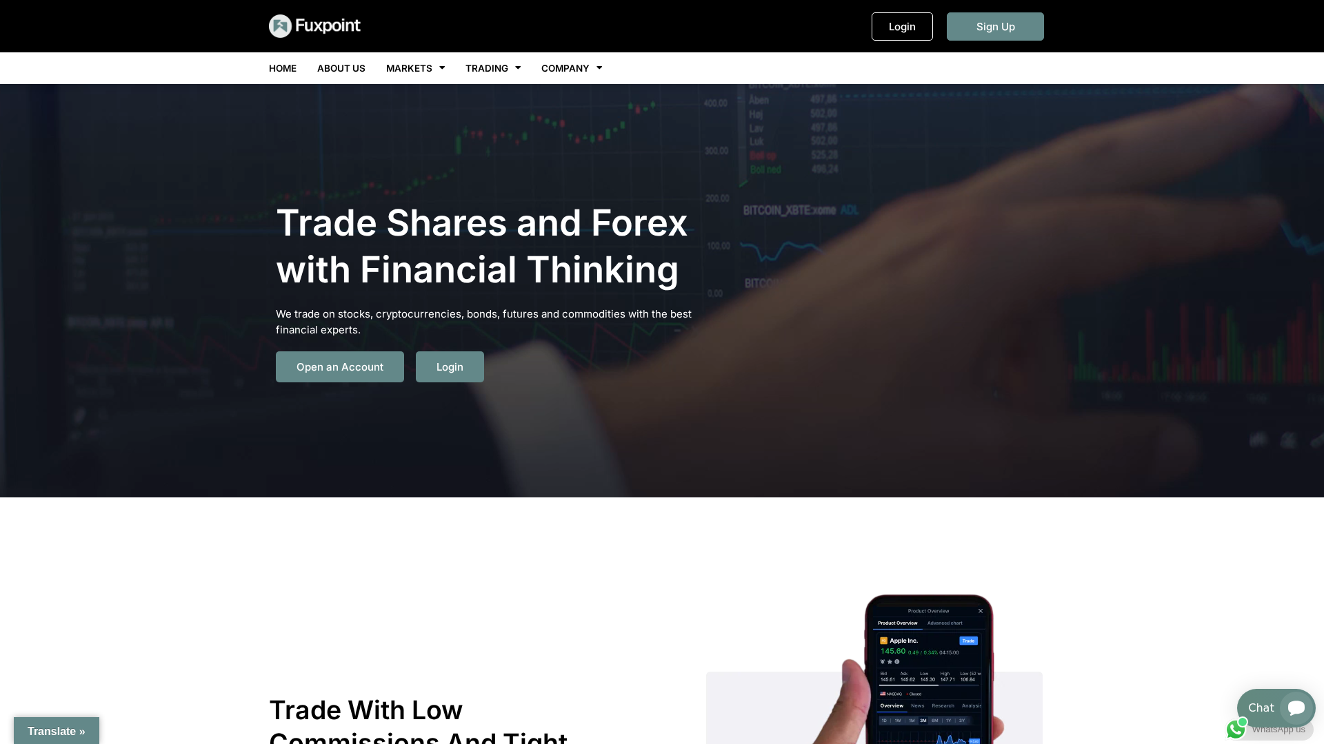 Screenshot of fuxpoint.net