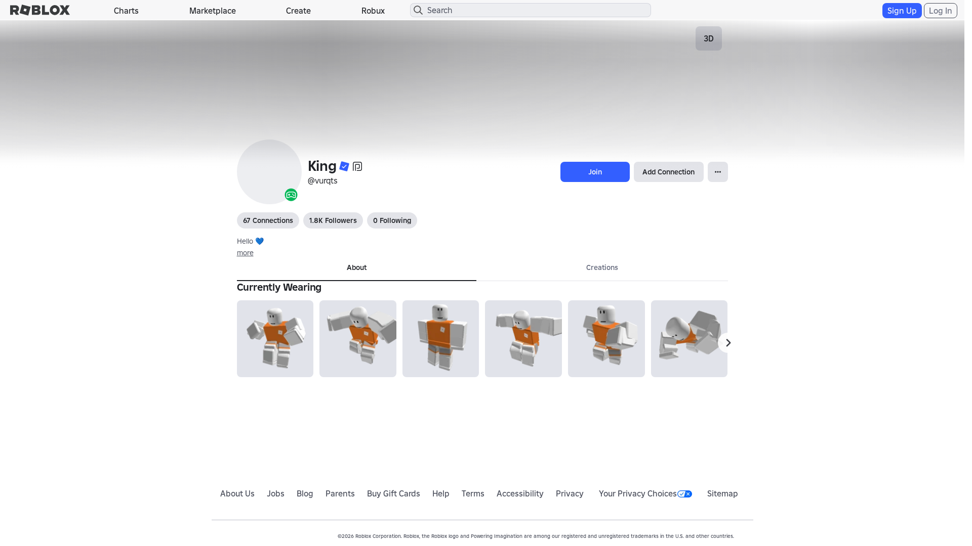 Screenshot of www.roblox.ly
