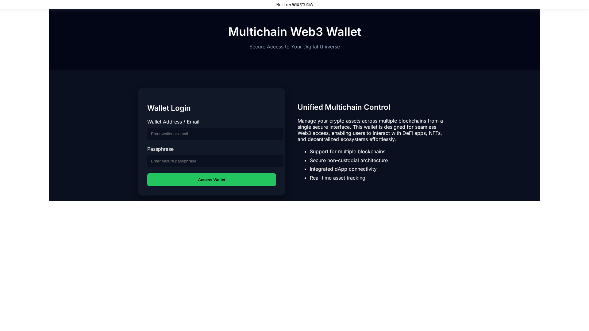 Screenshot of io-appokxxwallt.wixstudio.com