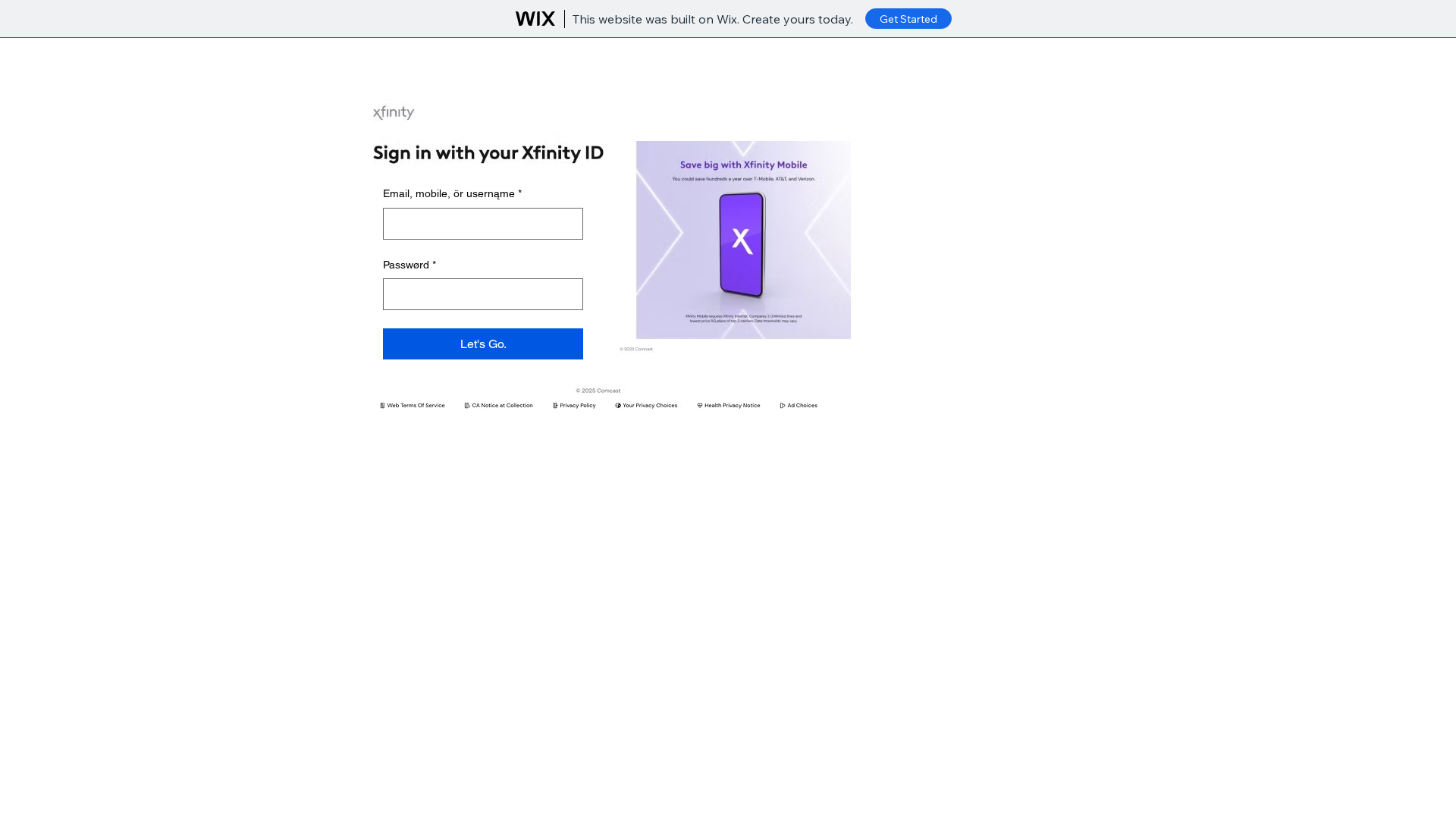 Screenshot of usdaproposalbid.wixsite.com