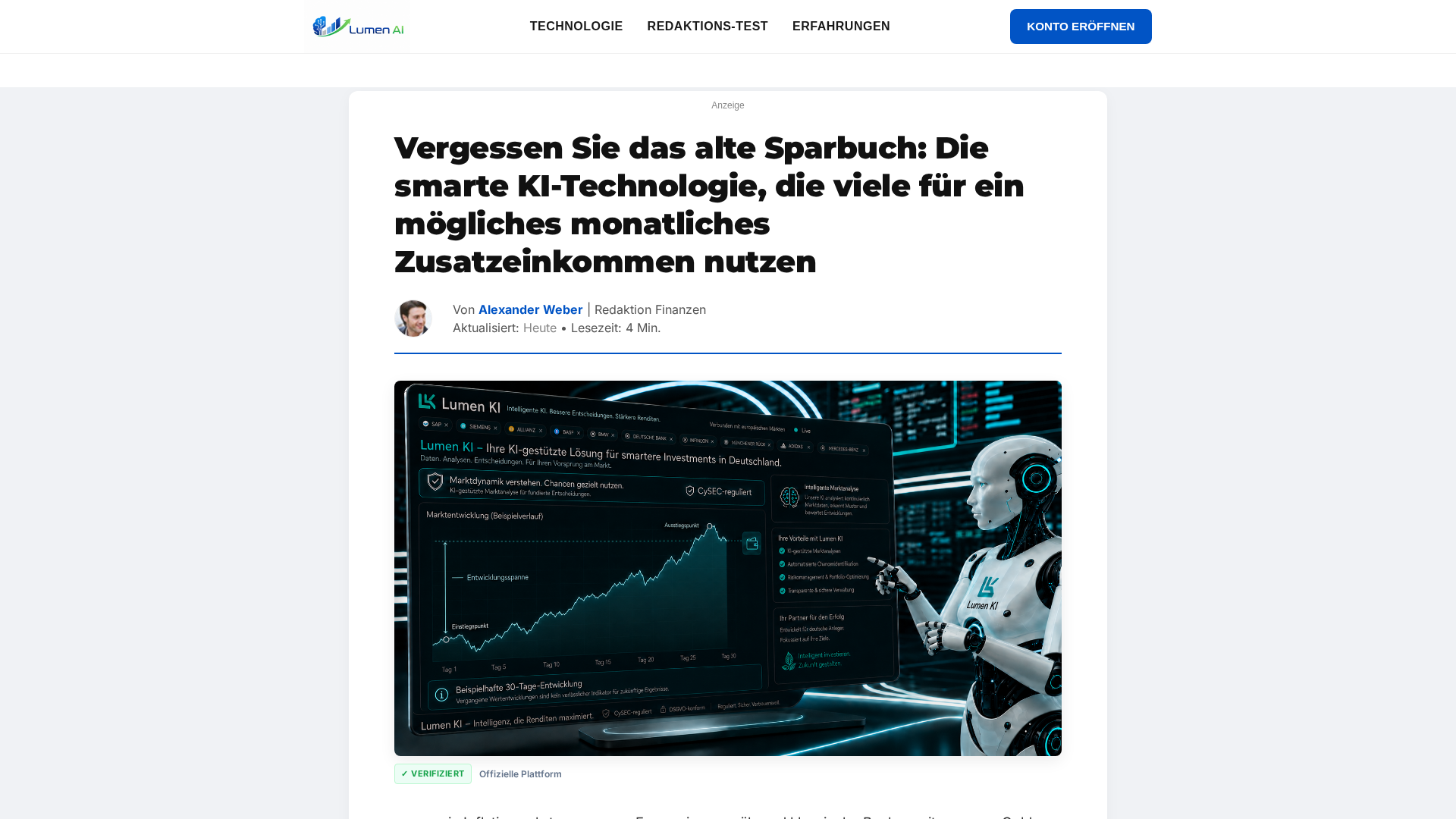 Screenshot of lumen-ki.com