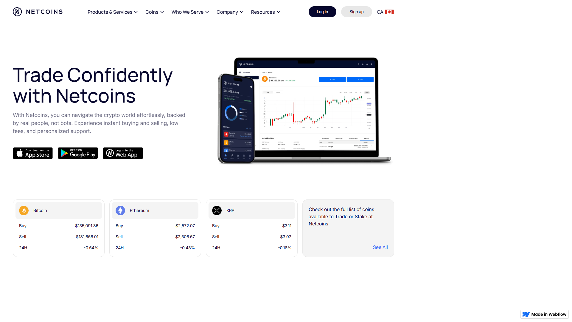 Screenshot of sso-netcoin-com-cdn-x-authd.webflow.io