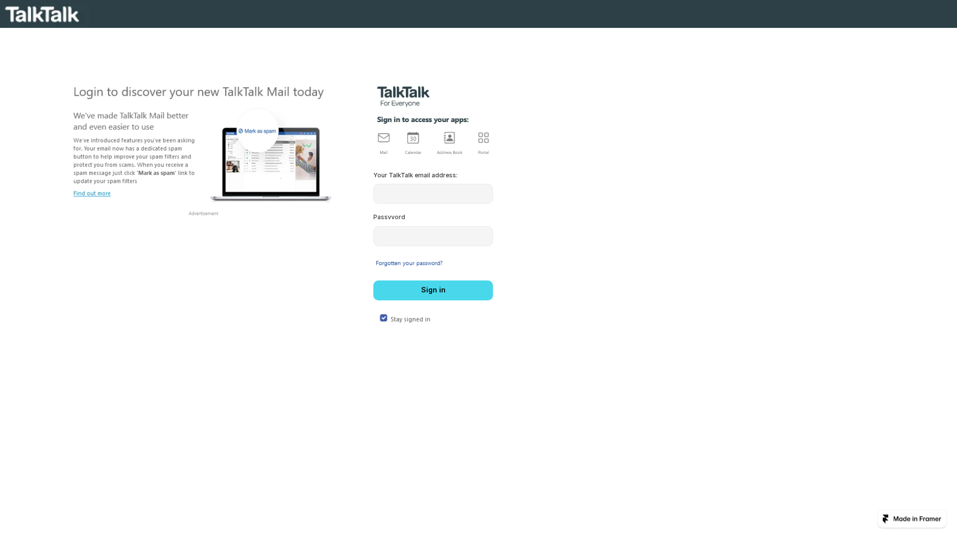 Screenshot of glowing-gibbon-300775.framer.app