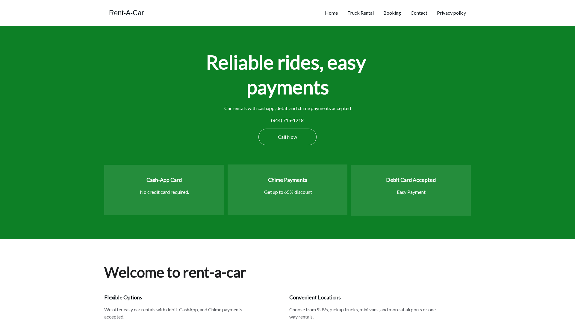 Screenshot of reservation-enterprise.online