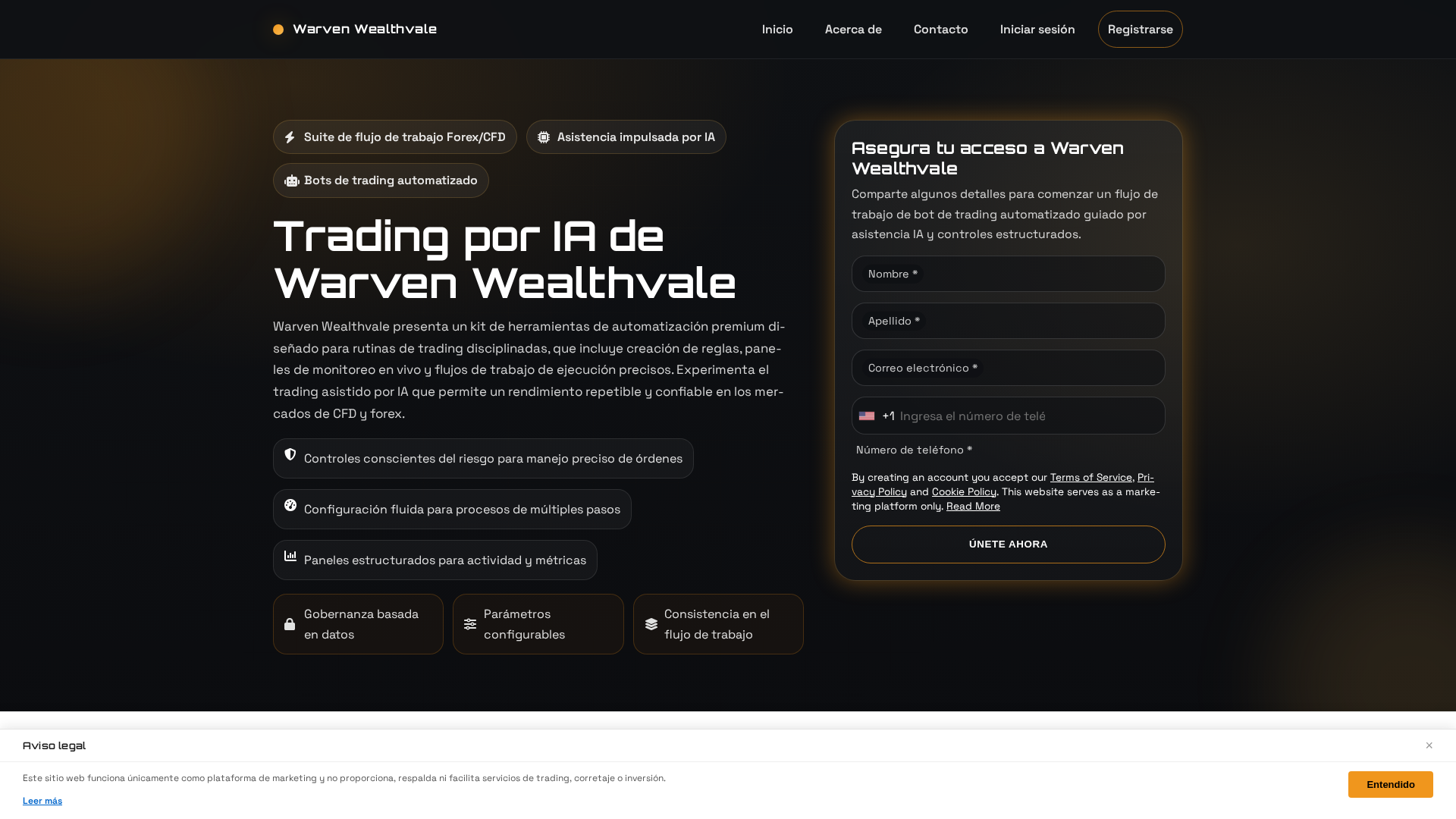 Screenshot of warvenwealthvale.shop