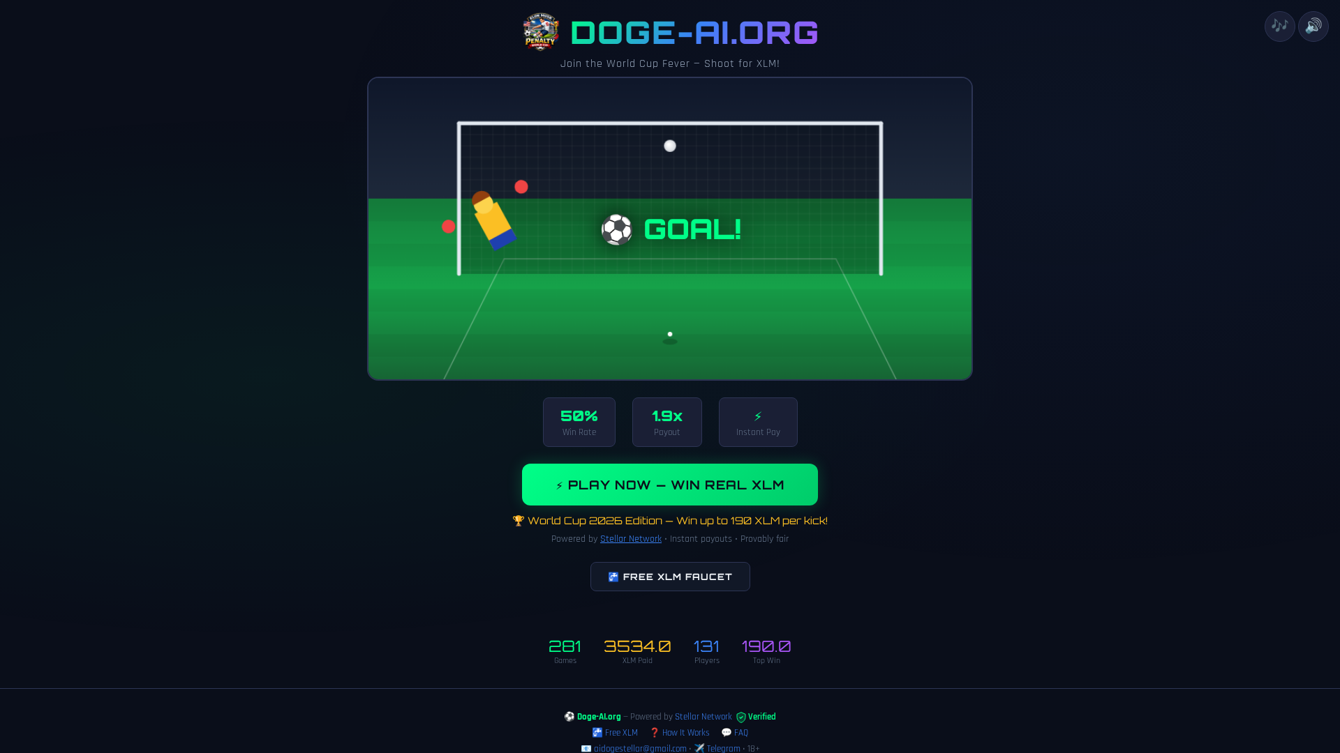 Screenshot of doge-ai.pages.dev