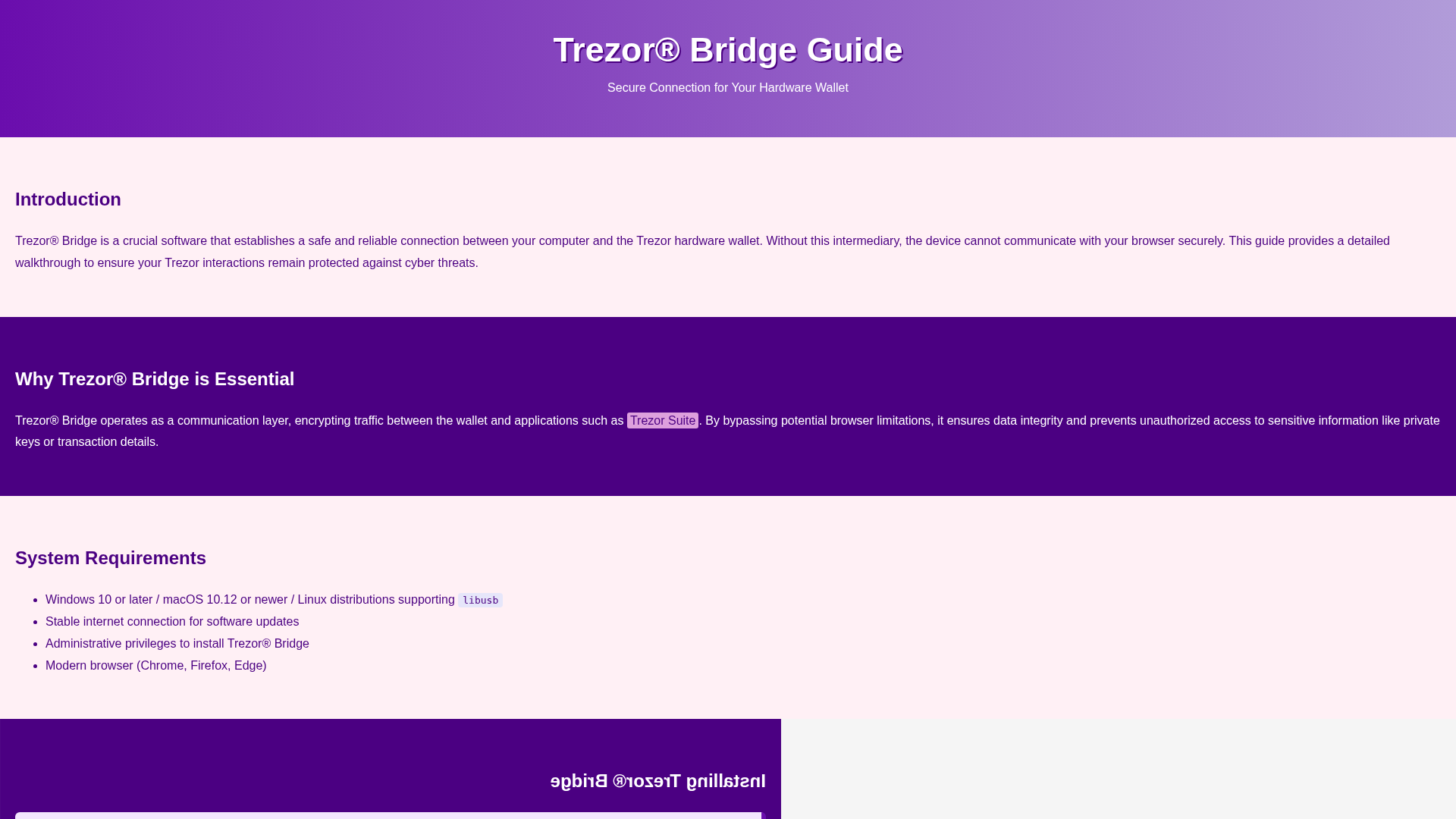 Screenshot of advance-v-bridge-trazre.pages.dev