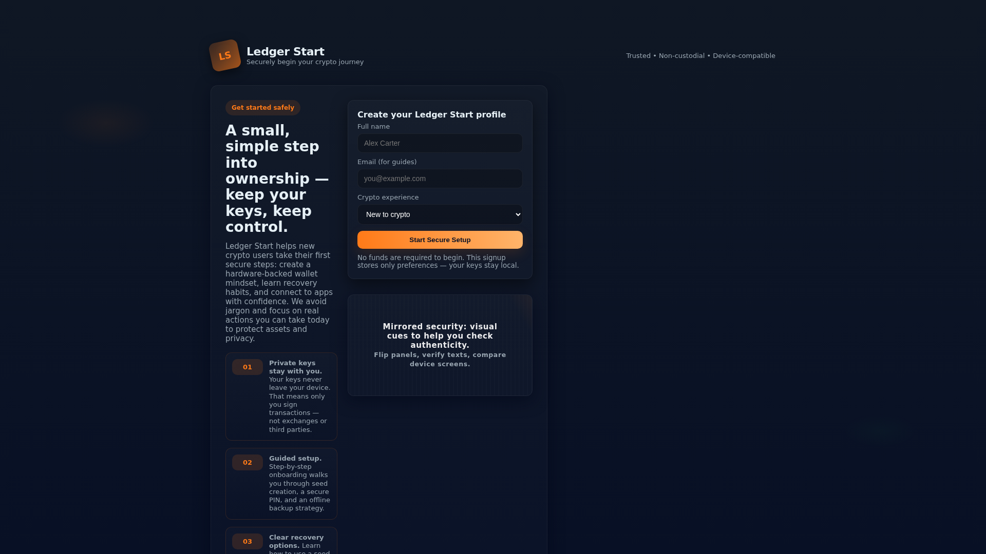 Screenshot of io-ledger-docs.pages.dev