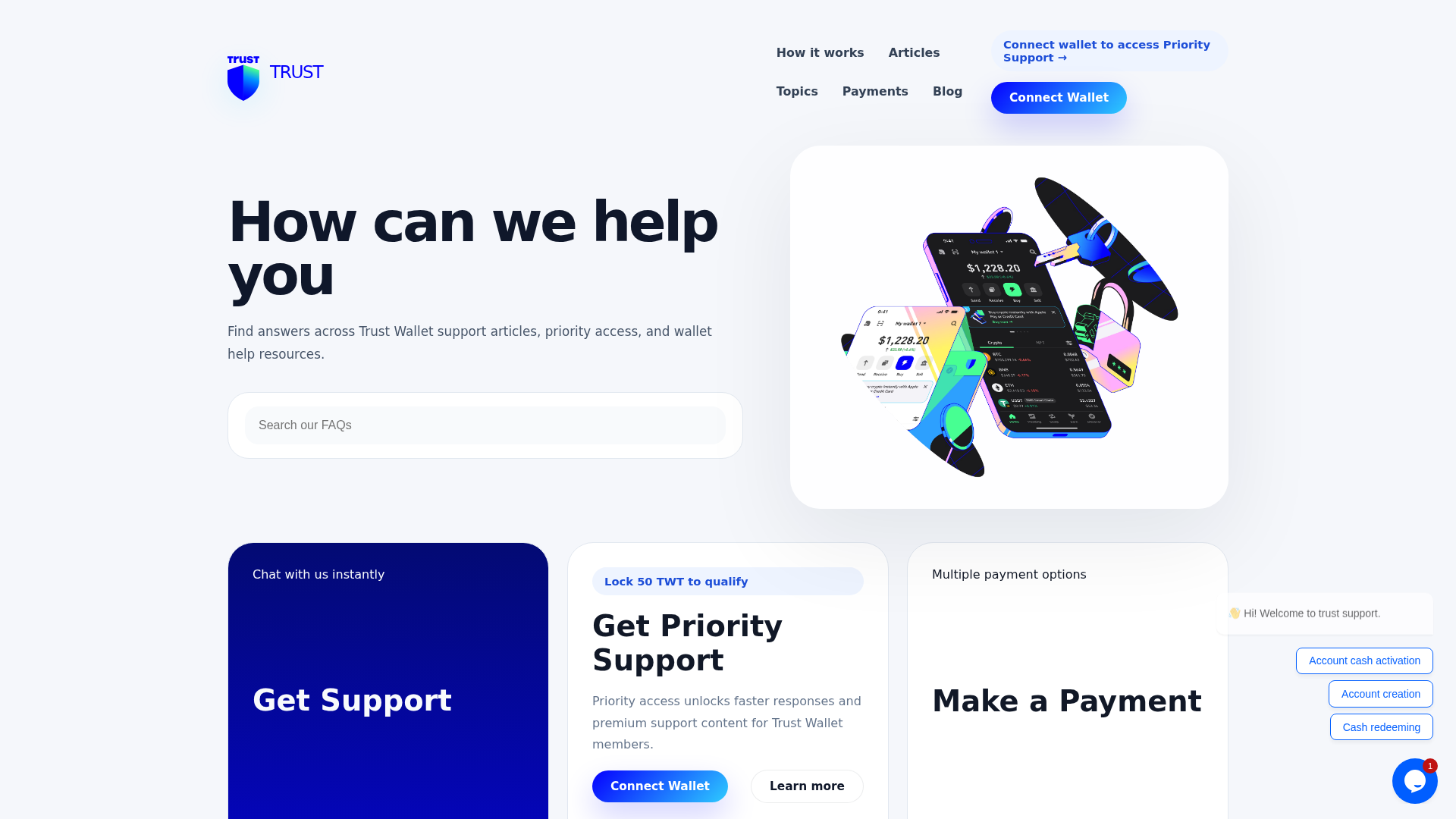 Screenshot of twalletsurpport.github.io