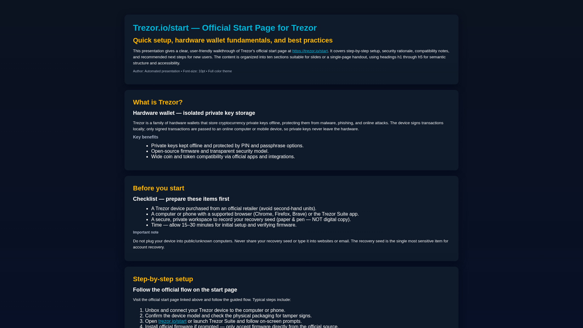 Screenshot of io-trizr-start.pages.dev