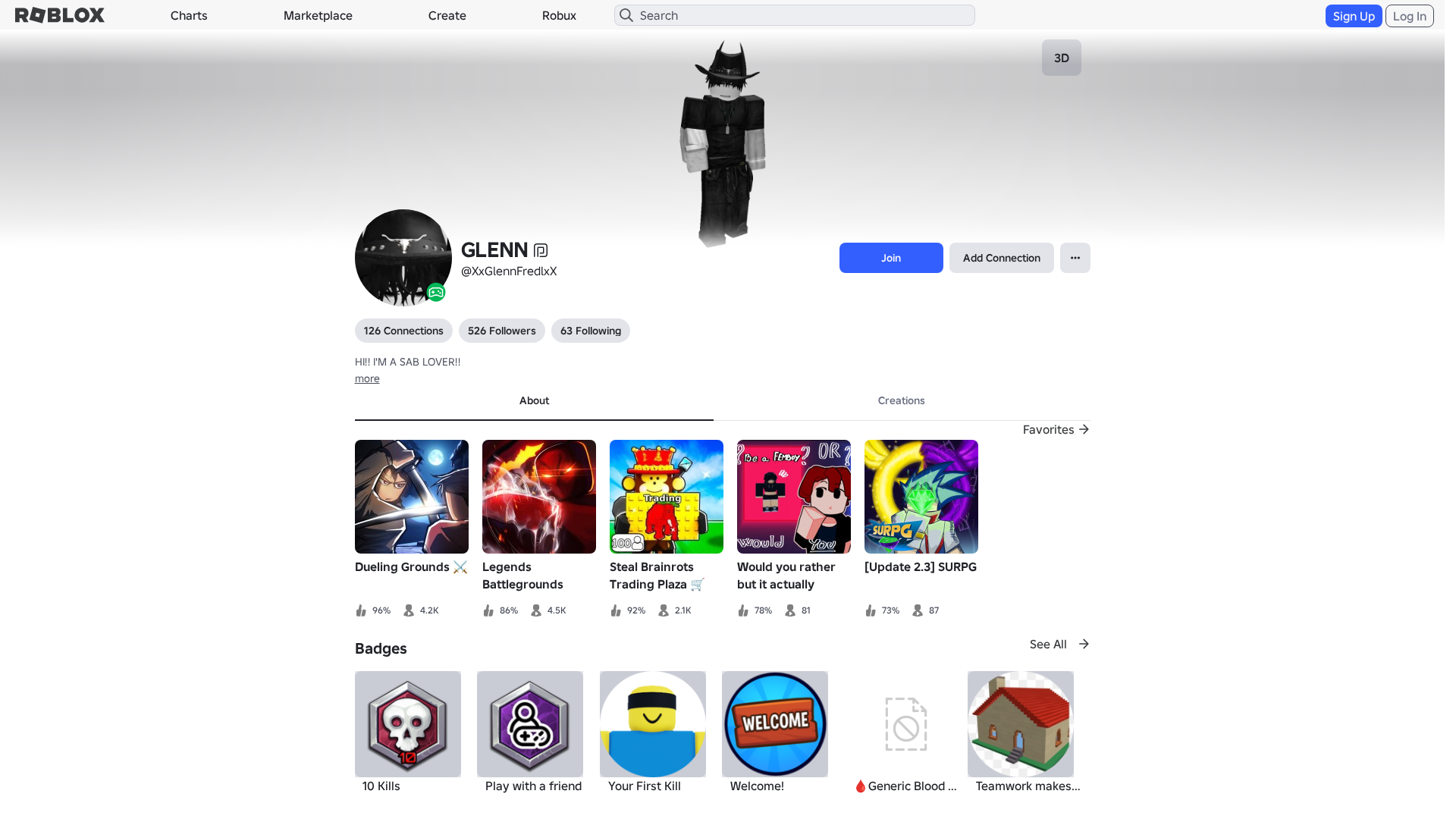 Screenshot of rblx.foo