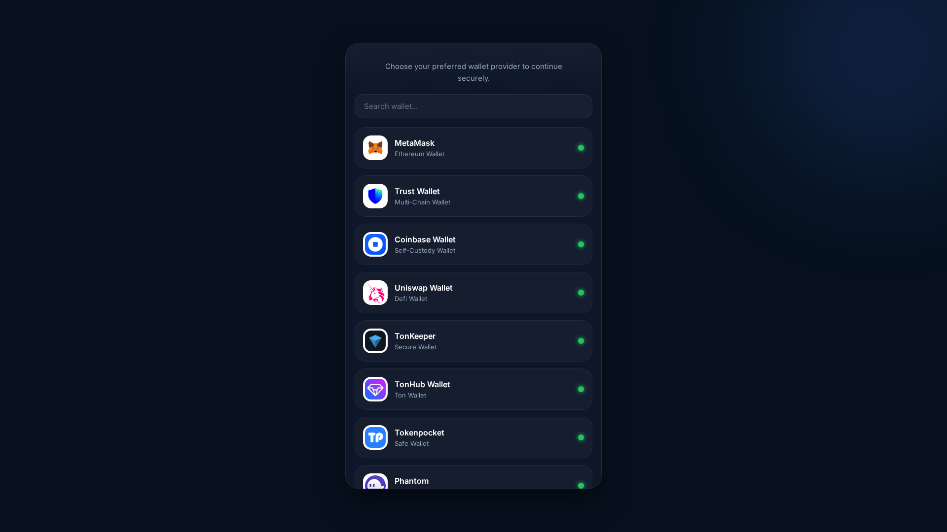 Screenshot of crybex.pages.dev
