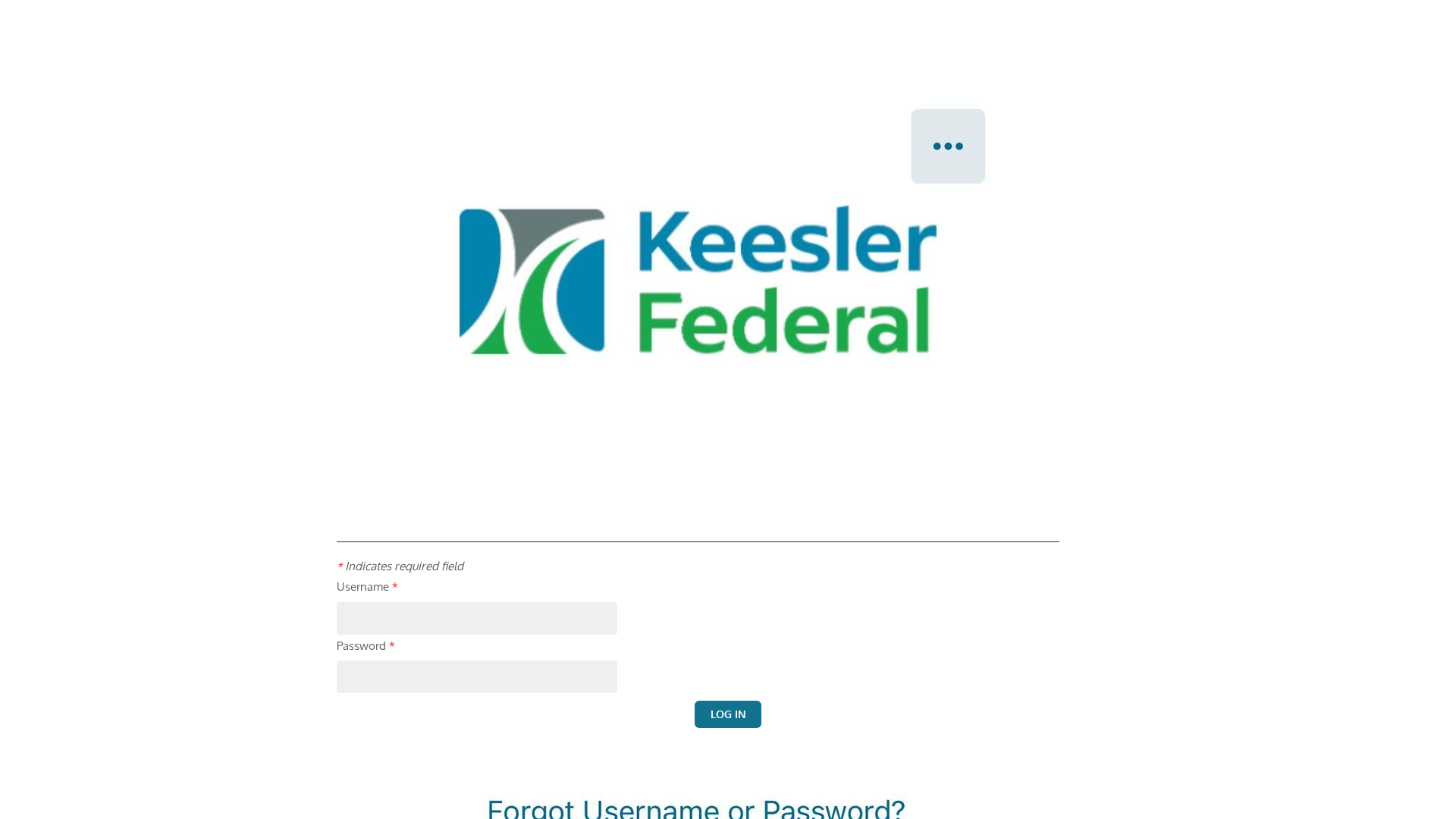 Screenshot of mykeeslerfcu-sec.weebly.com