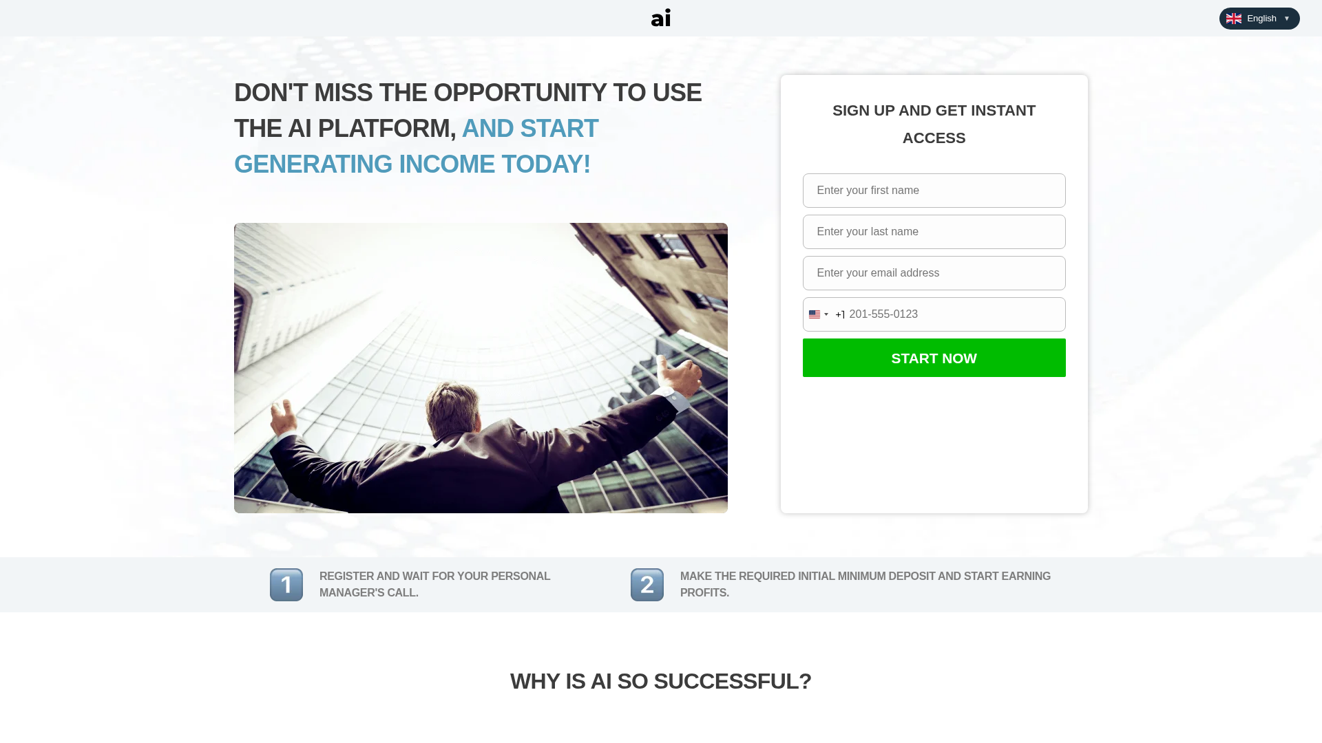 Screenshot of autotrading-ai.com