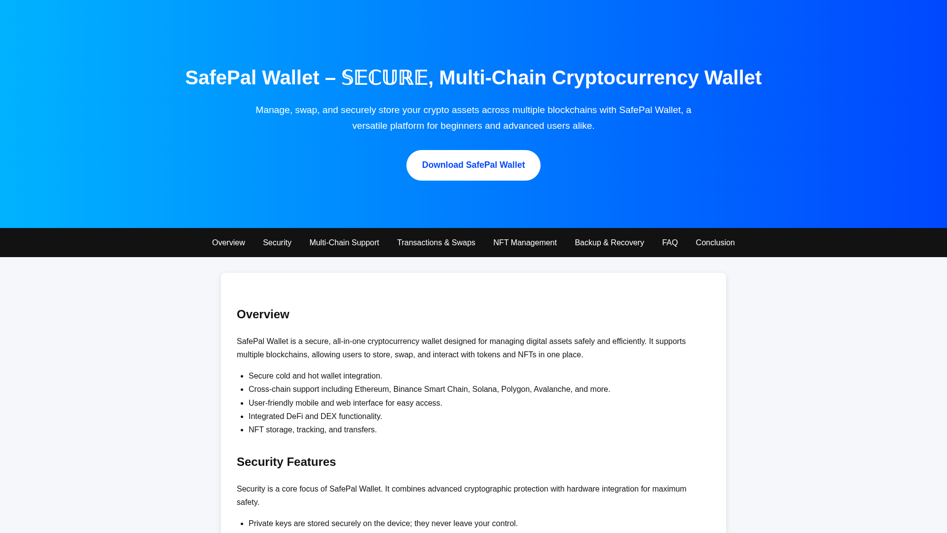 Screenshot of safpal-guide-e.pages.dev