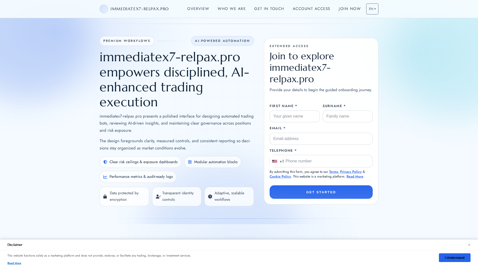 Screenshot of immediatex7-relpax.pro