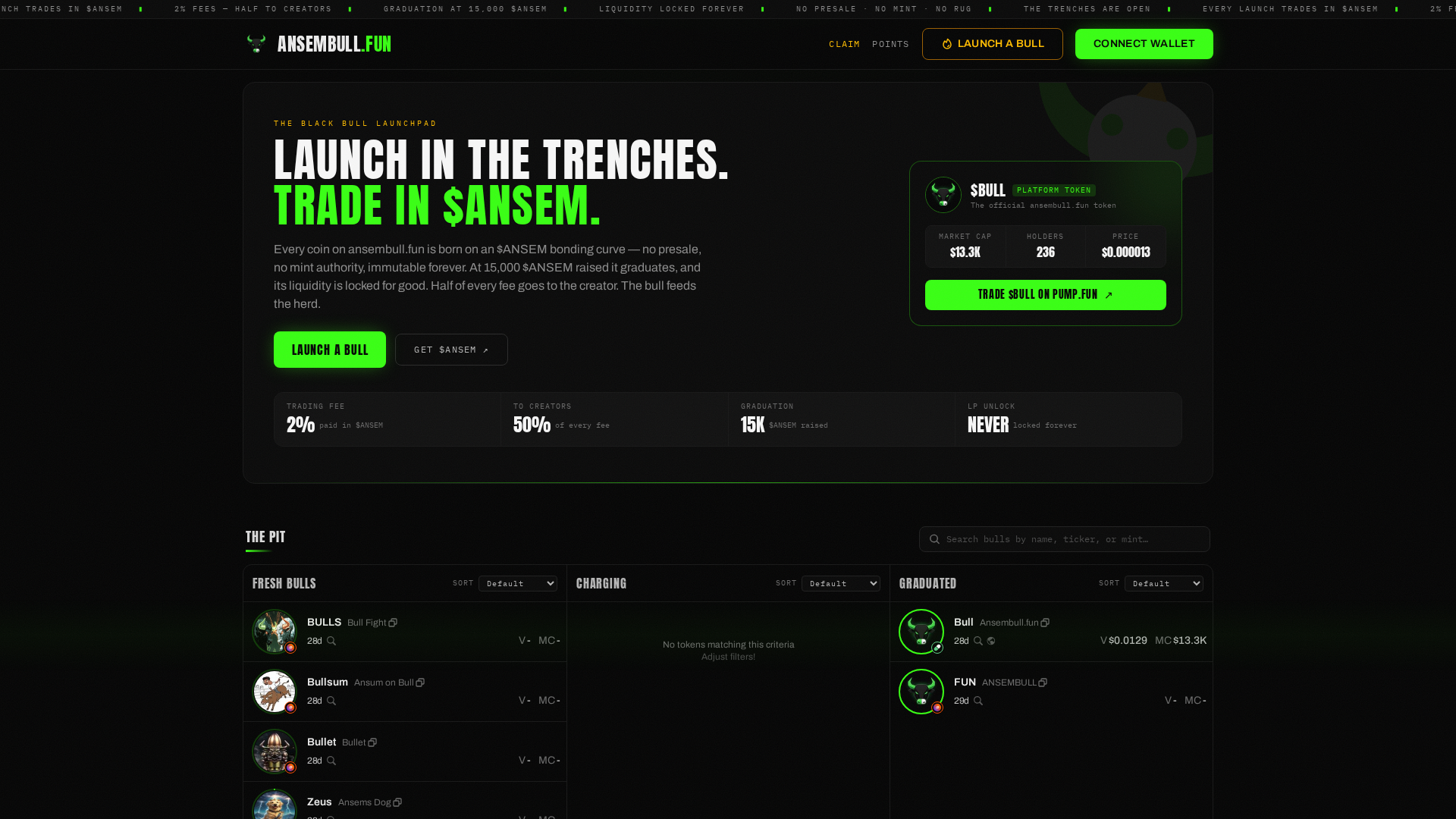 Screenshot of ansembull.fun