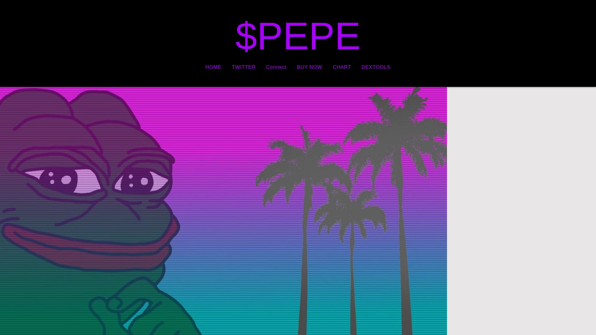 Screenshot of pepeonsol-presale.pages.dev