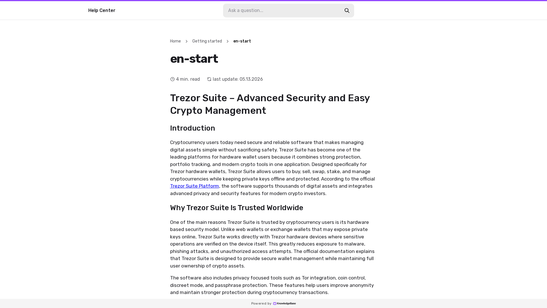 Trezor