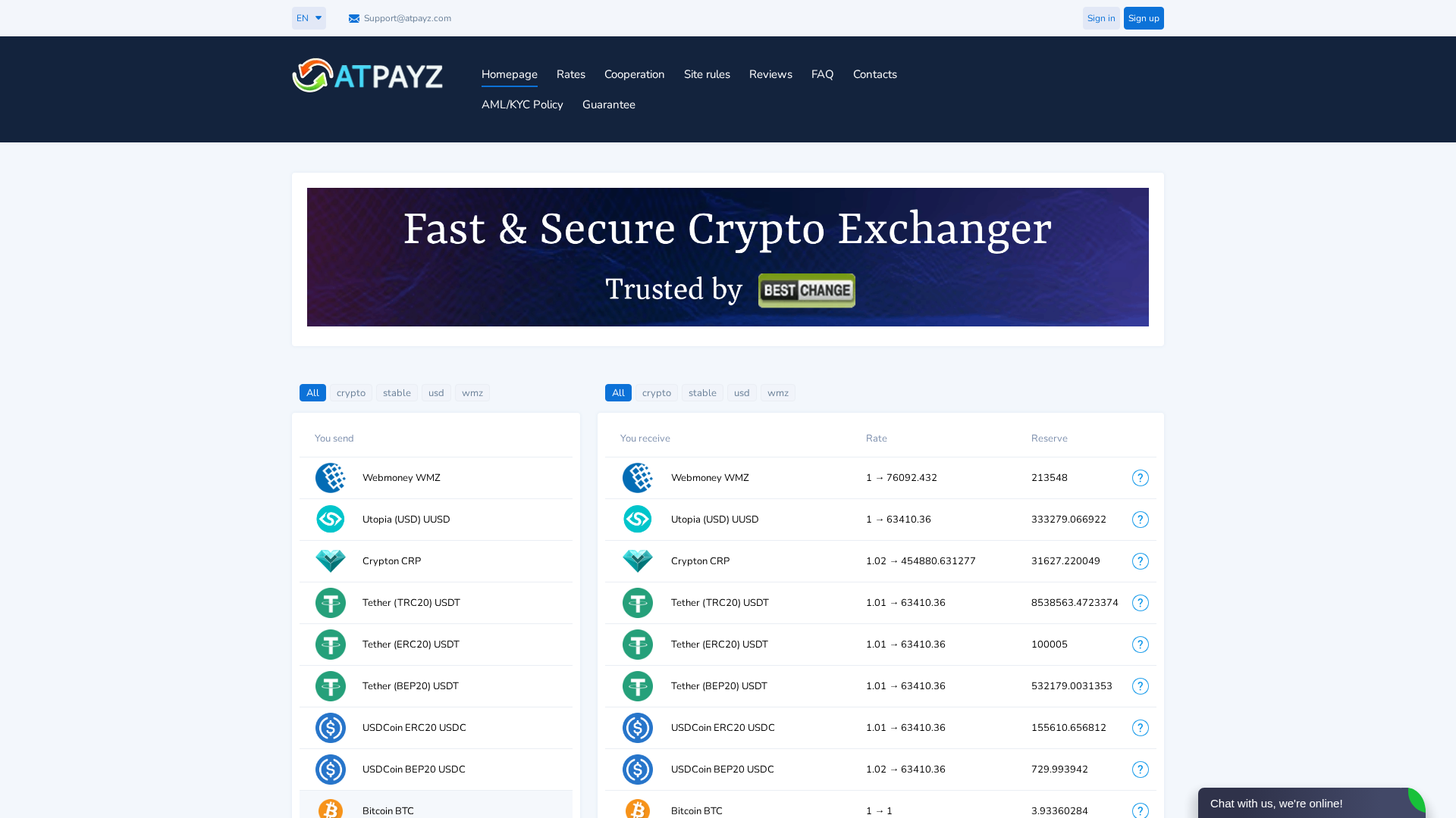 Screenshot of atpayz.com