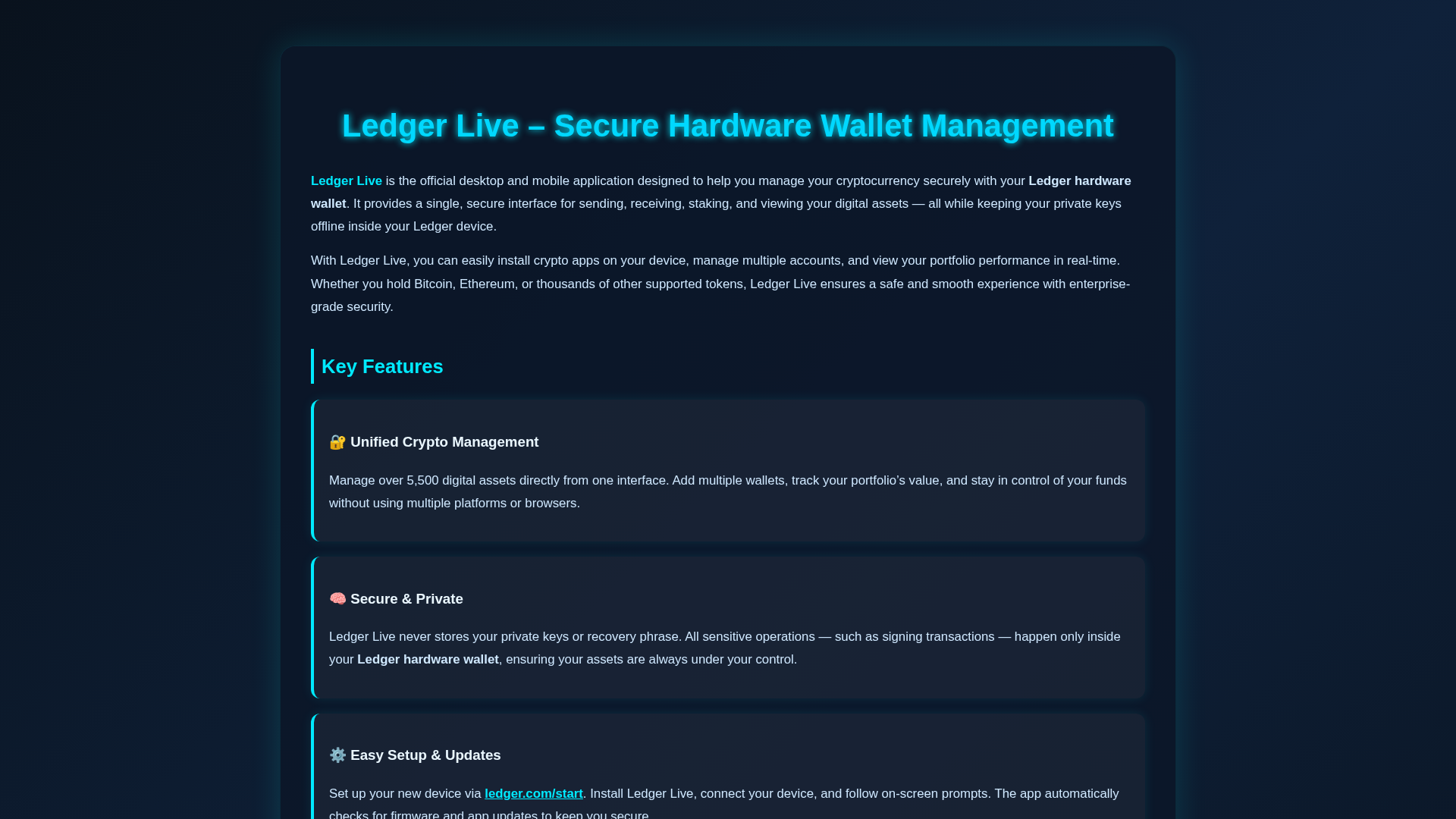 Screenshot of ldger-lve.pages.dev