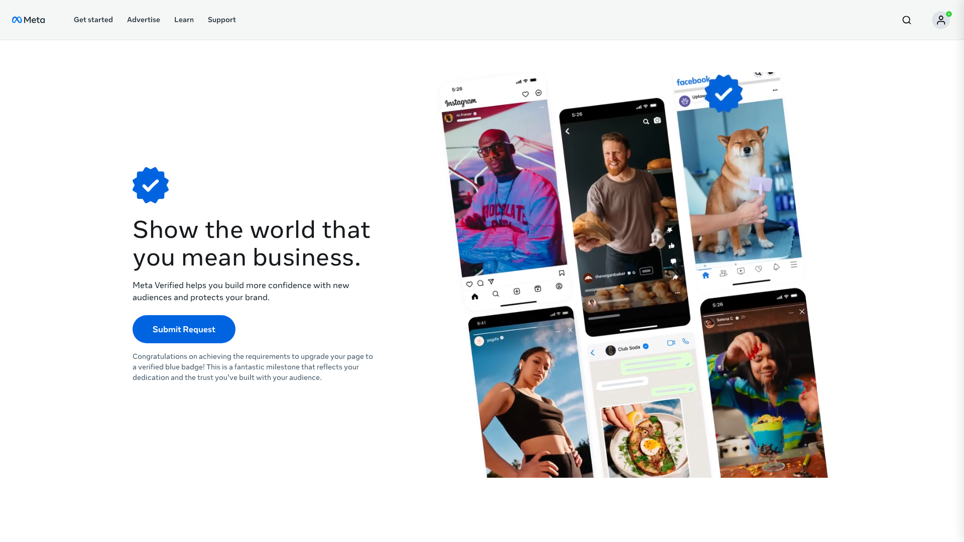 Screenshot of www.fb-meta-verified-83952.vercel.app