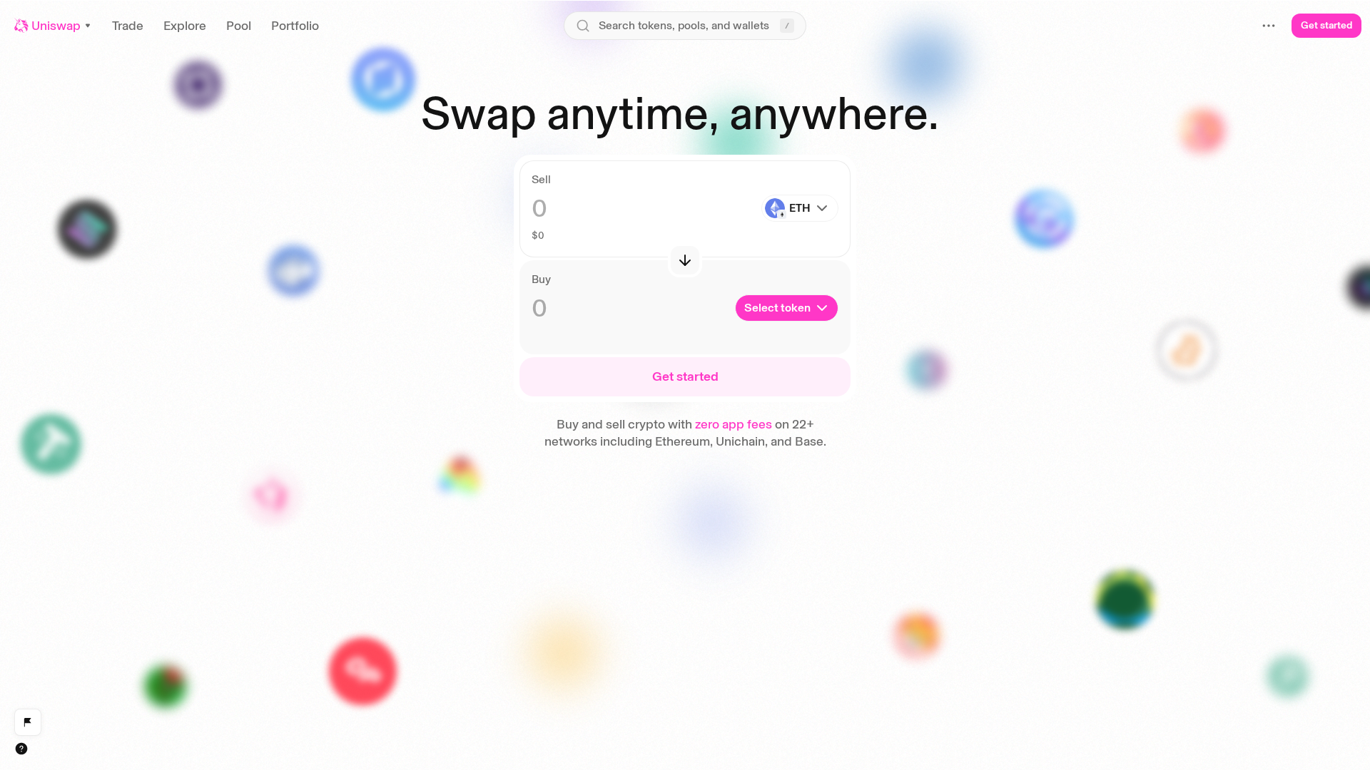 Screenshot of www.web-nickkoutrelakos-eco-178-unblock-permissioned-f27a9b-uniswap.vercel.app