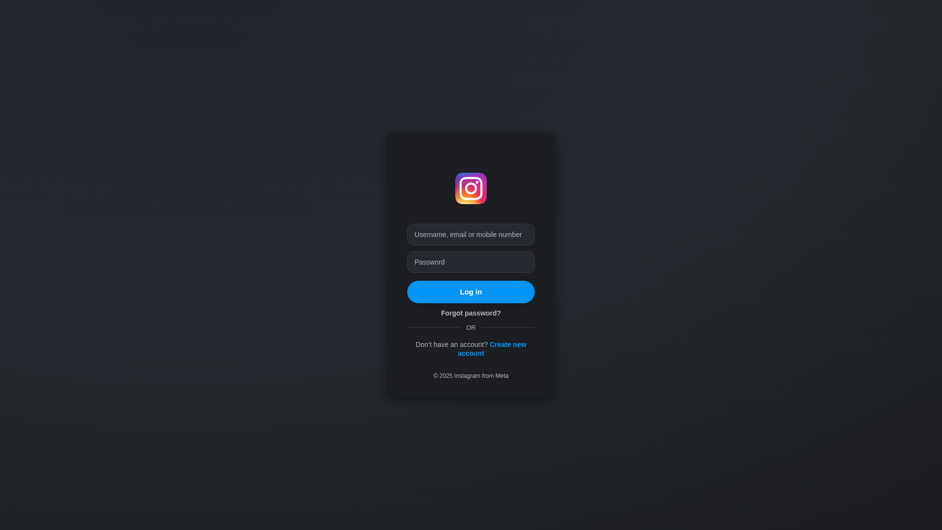 Screenshot of instagram-cmd.github.io