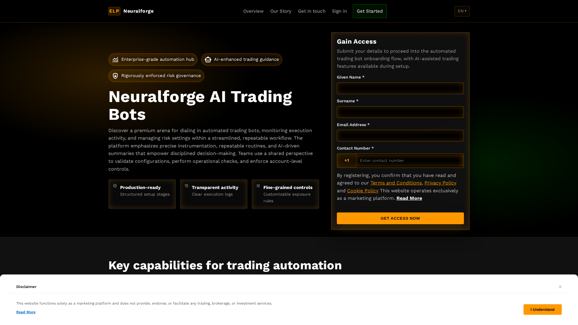 Screenshot of neuralforgesoftware.shop