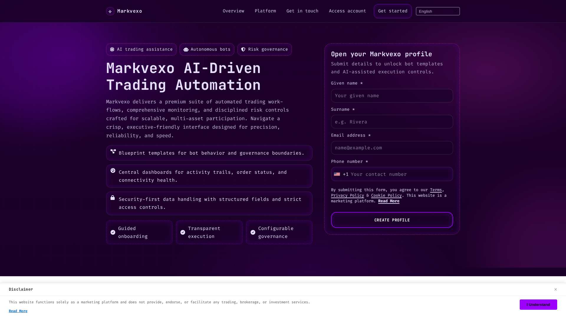 Screenshot of markvexo.click