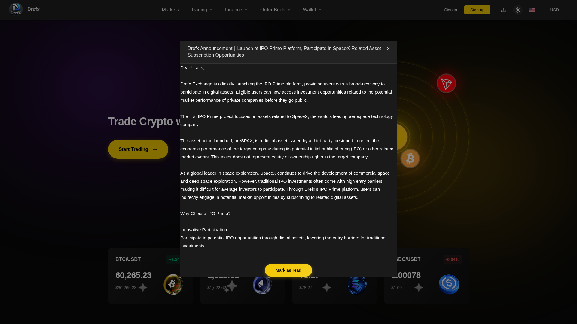 Screenshot of drefxvip.com