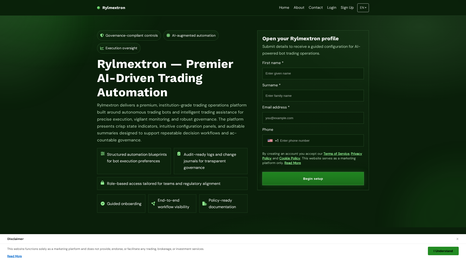 Screenshot of rylmextronsystem.com