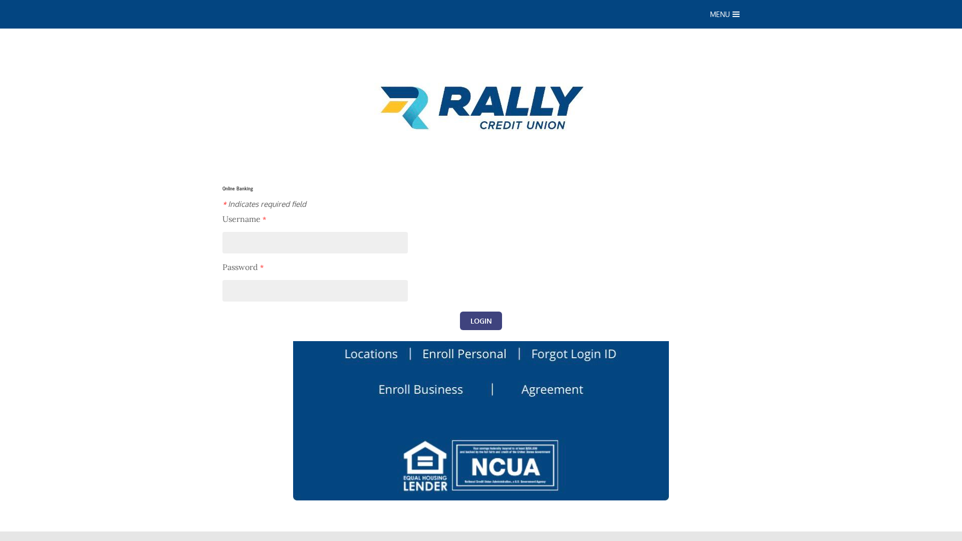 Screenshot of rallycreditcua.weebly.com