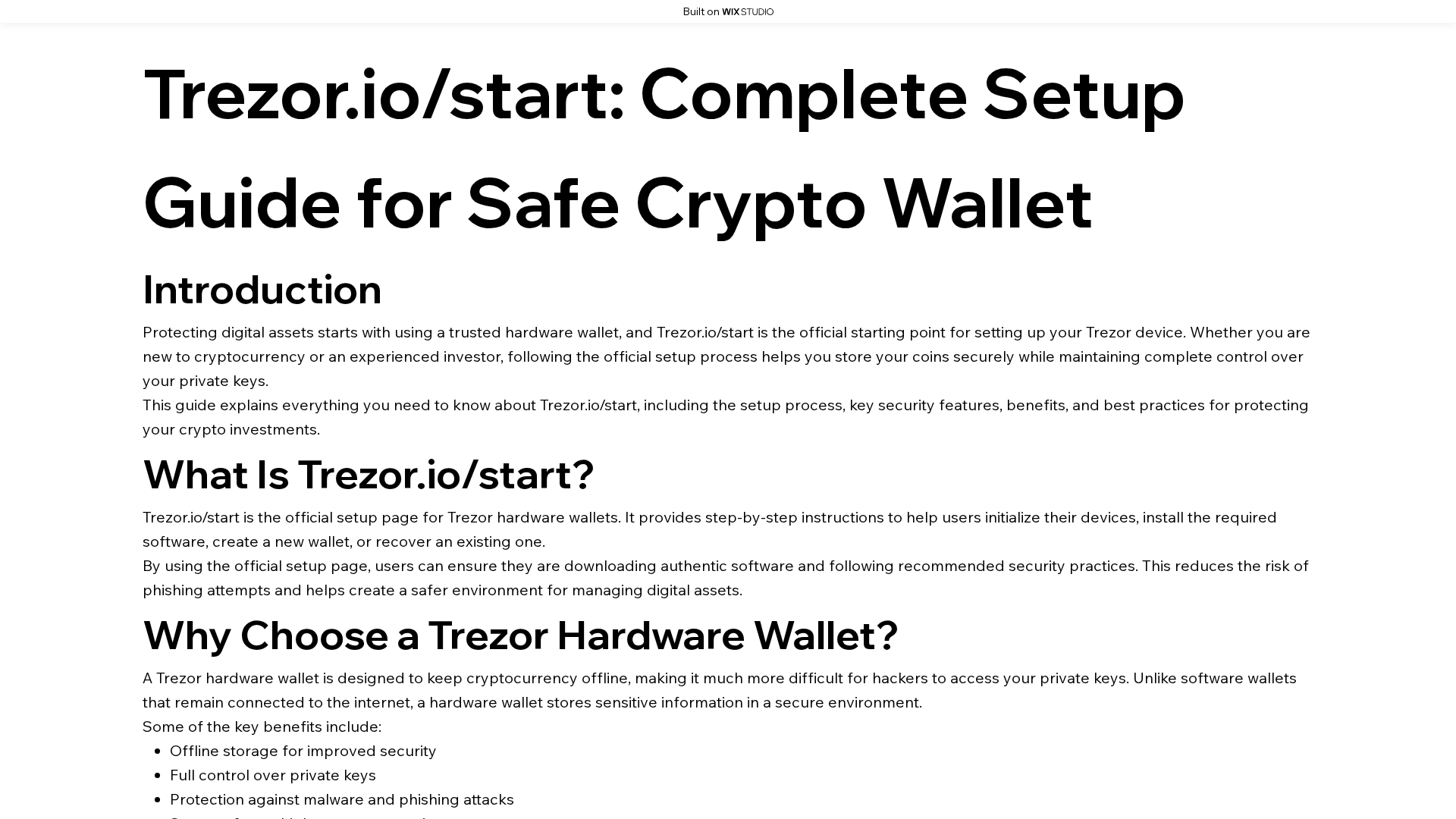 Screenshot of startio-trexrcdnn.wixstudio.com
