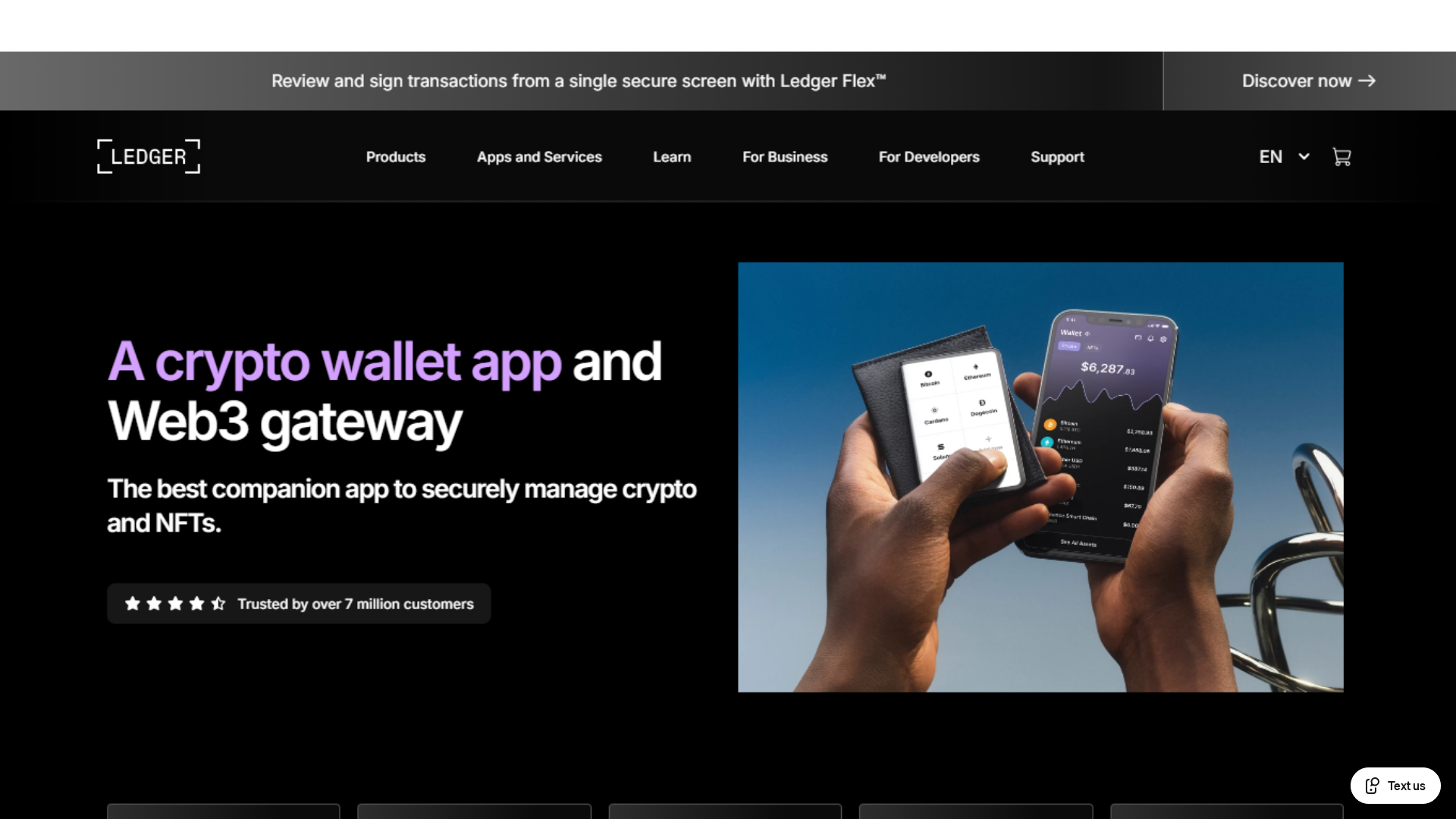 Screenshot of official-ledger-live.square.site