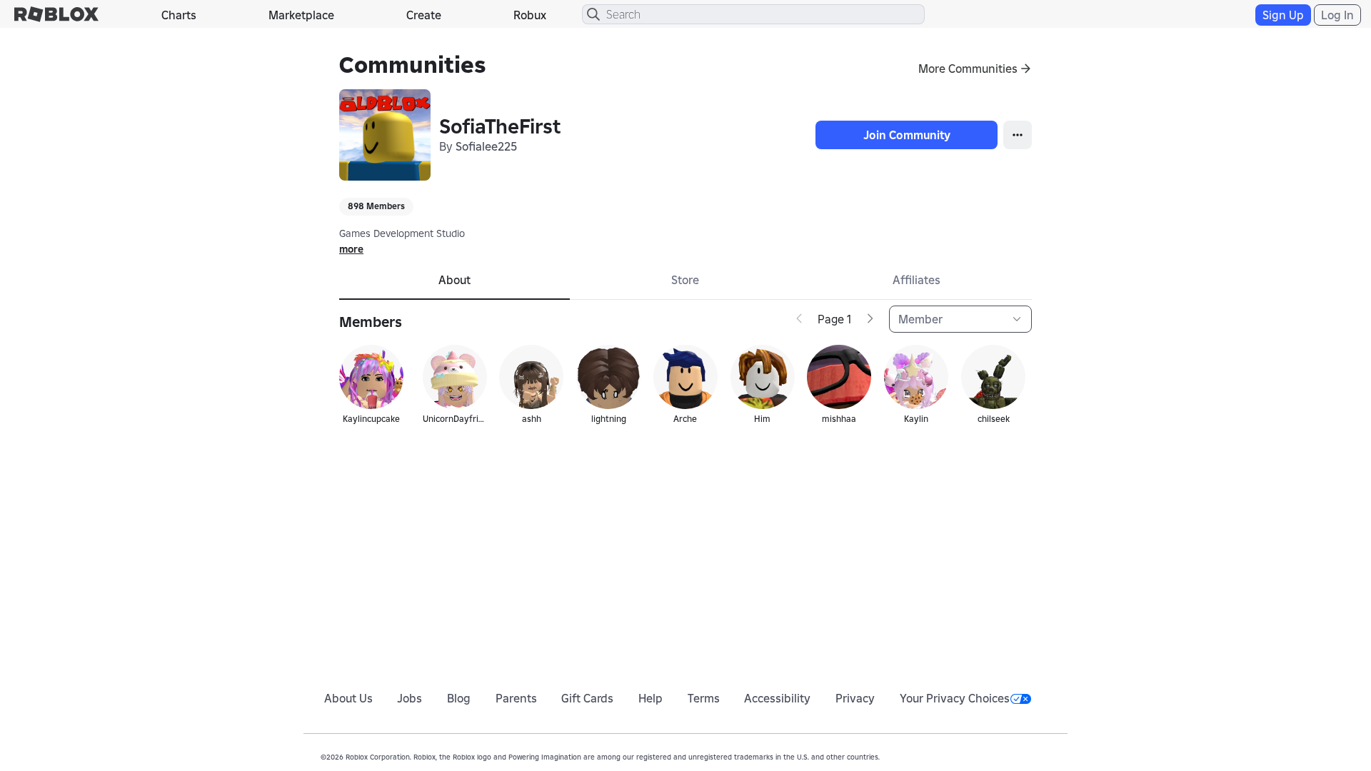 Screenshot of roblox.et