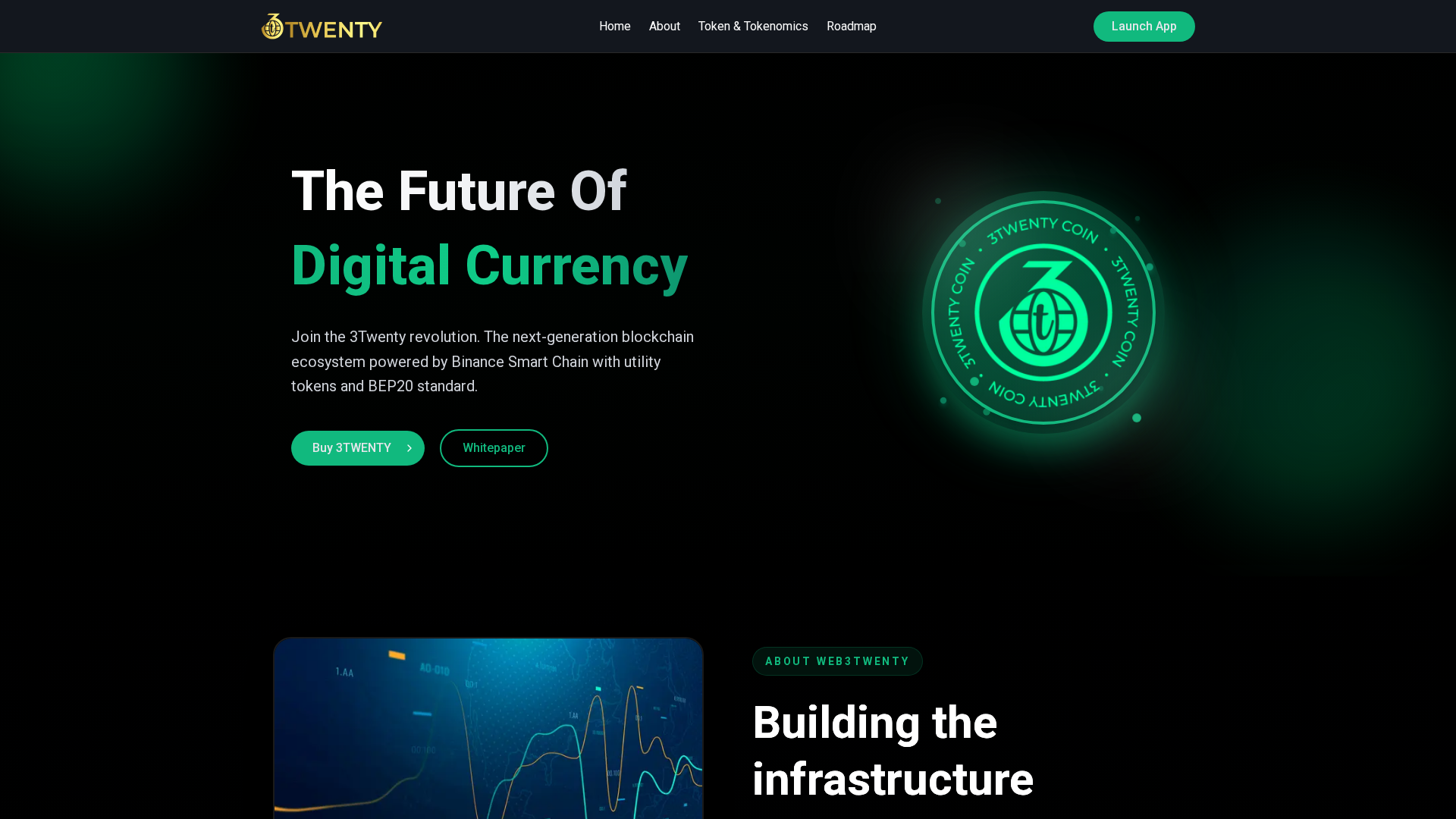 Screenshot of 3twentycoin.com