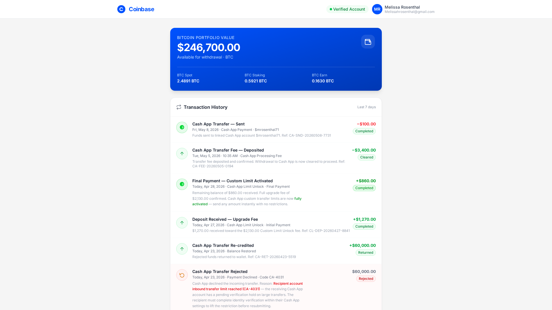 Screenshot of coinbasewithdrwal.net