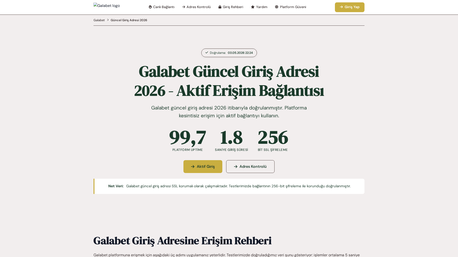 Screenshot of giris.galabet-adresi-girisleri.icu