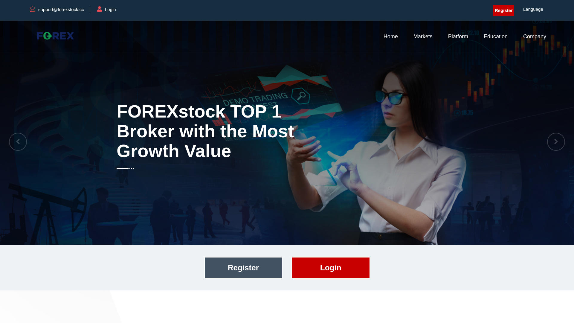 Screenshot of forexstocke.cc