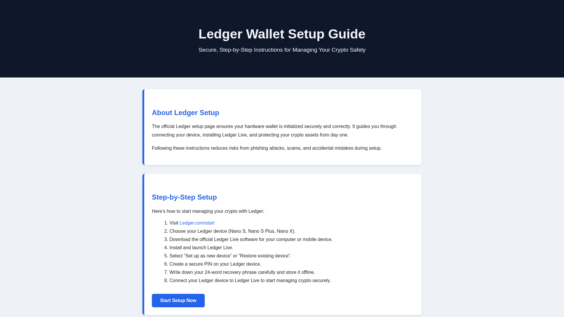 Screenshot of learn-startt-ledgerr.pages.dev