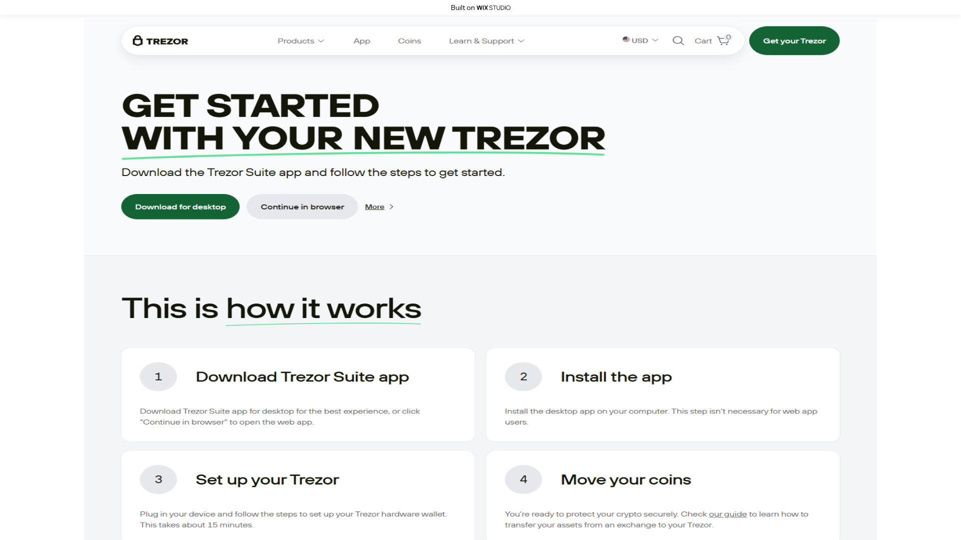 Screenshot of bridge-about.wixstudio.com