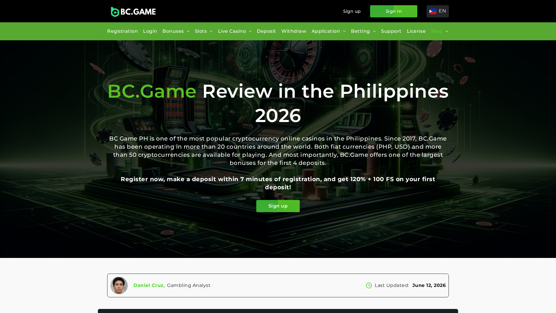 Screenshot of bc-game-philippines.com