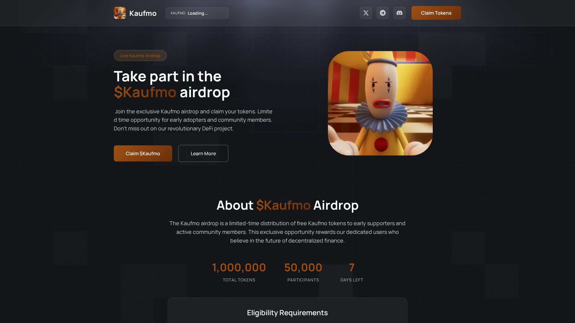 Screenshot of claim-kaufmo.pages.dev