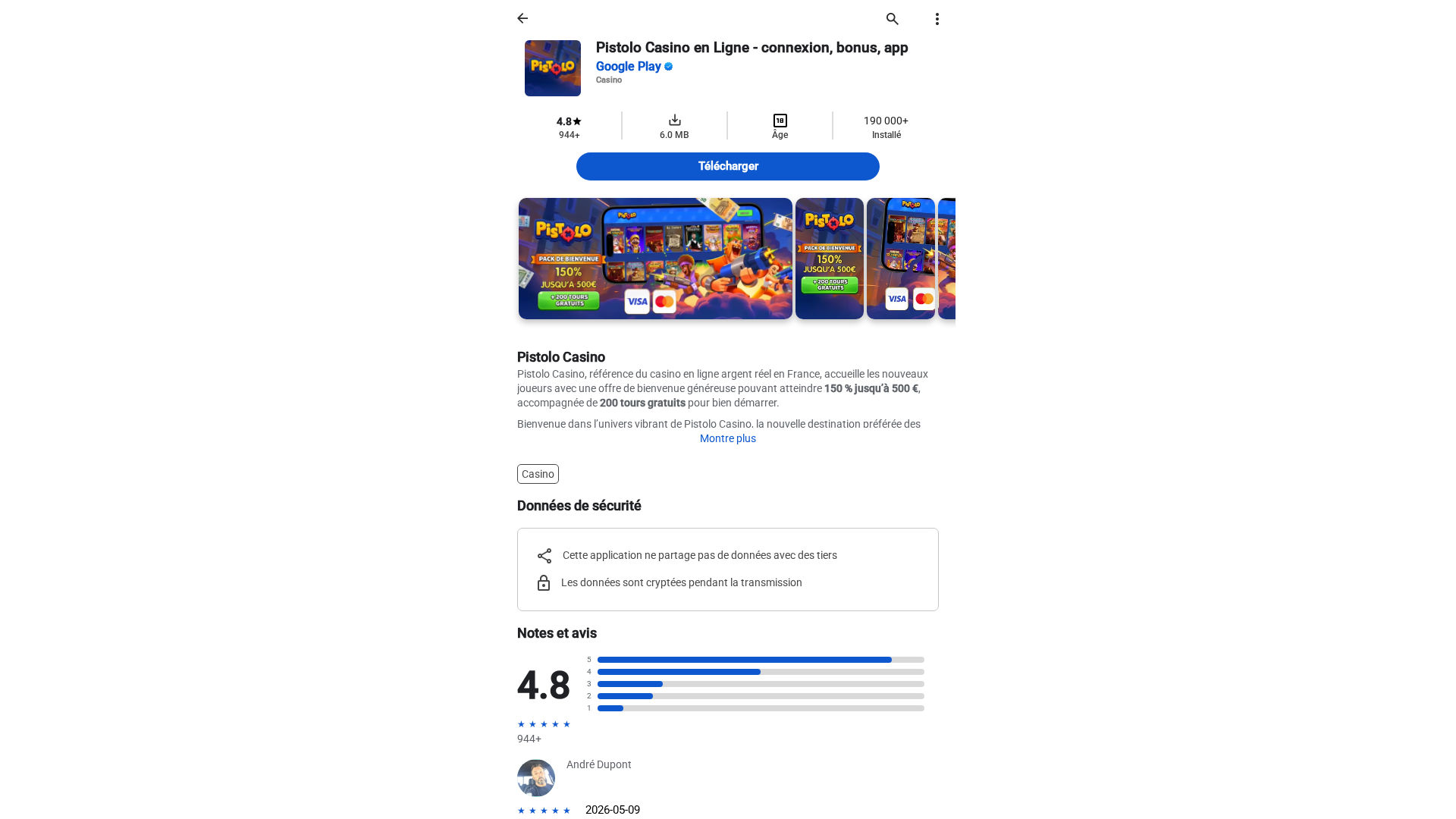 Screenshot of pistolo-casino-fr.com