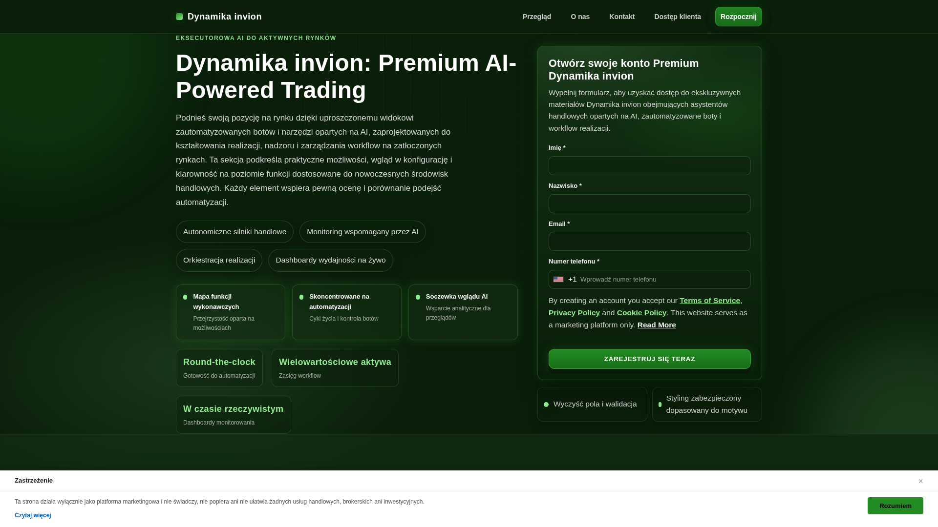 Screenshot of dynamikainvion.club